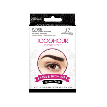 1000 Hour Lash & Brow Dye - Black 15ml