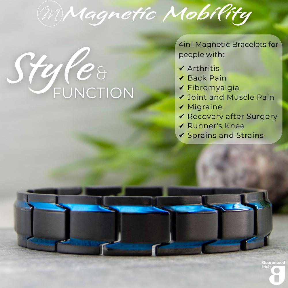 Elegant Alexanders Sky Magnetic Bracelet for arthritis, joint pain, and muscle pain relief - Magnetic Mobility