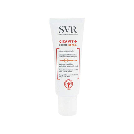 SVR CICAVIT+ CREAM SPF 50+ SOOTHING REPAIRING PROTECTIVE CARE 40ML