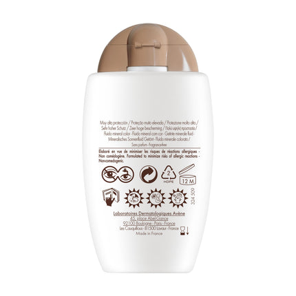 Avène - SPF 50+ Tinted Mineral Fluid 40ml
