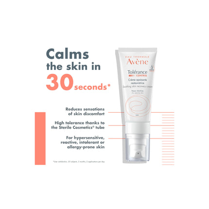 Avène Tolerance Control Soothing Skin Recovery Cream 40ml