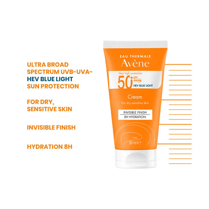Avène Very High Protection Sun Cream SPF50+ 50ml