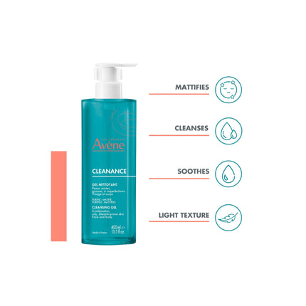 Avène Cleanance Cleansing Gel Cleanser  400ml