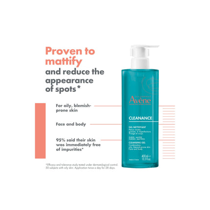 Avène Cleanance Cleansing Gel Cleanser  400ml