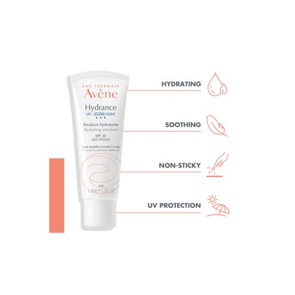 Avène Hydrance Light-UV Hydrating Emulsion SPF30 Moisturiser 40ml