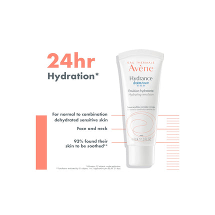 Avène Hydrance Light Hydrating Emulsion Moisturiser 40ml