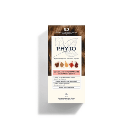 PHYTO HAIR COLOR 5.3 LIGHT GOLDEN BROWN