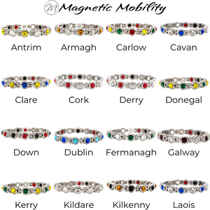 
                  
                    Load image into Gallery viewer, 4in1 Magnetic Bracelet: County Colours | Magnetic Mobility
                  
                