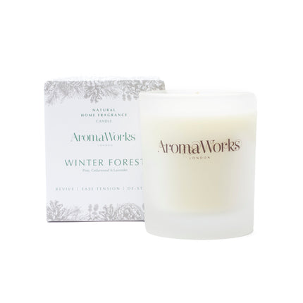 AromaWorks Winter Forest 30cl Candle