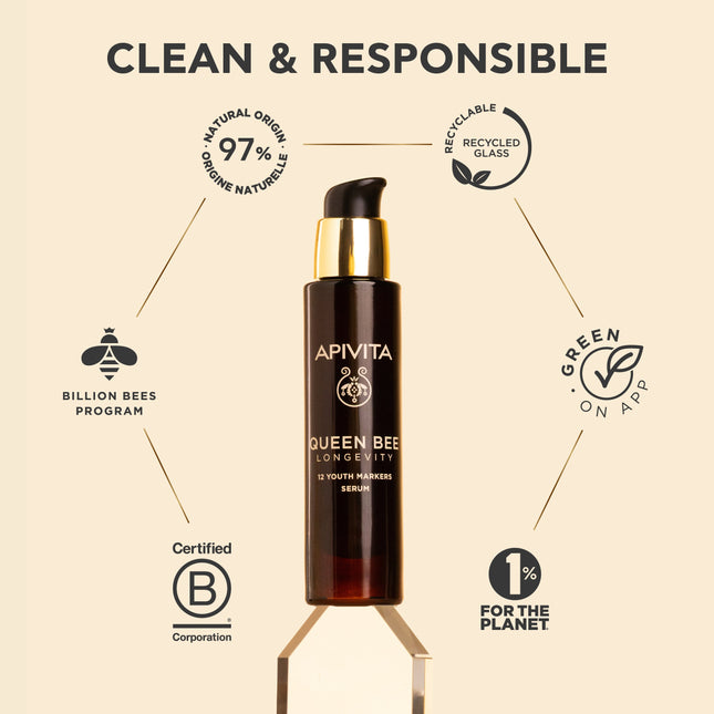 Apivita Queen Bee Longevity Serum 30ml
