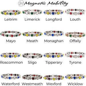 
                  
                    Load image into Gallery viewer, 4in1 Magnetic Bracelet: County Colours | Magnetic Mobility
                  
                