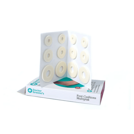 Doctor Greene's Foot Cushions Multipack (12 Cushions)