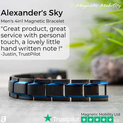 Alexander's Sky 4in1 Magnetic Bracelet