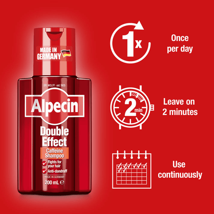 Alpecin Double-Effect Caffeine Shampoo 200ml