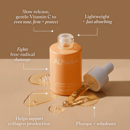 Alpha-H Vitamin C Serum with 10% Ethyl Ascorbic Acid 25ml