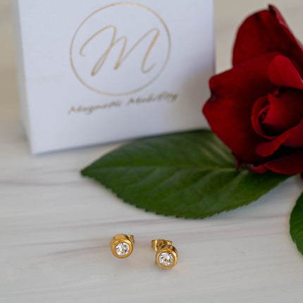 Angelica's Sun Magnetic  Earrings