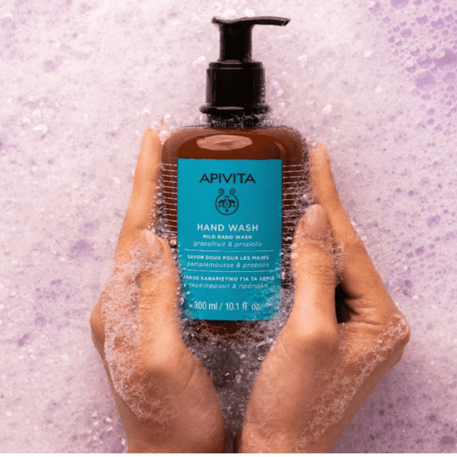 Apivita Hand Wash With Grapefruit & Propolis  300ml