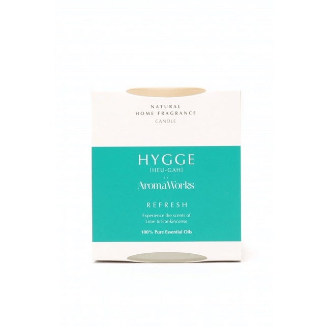 AromaWorks Basil & Lime Candle 30cl Medium