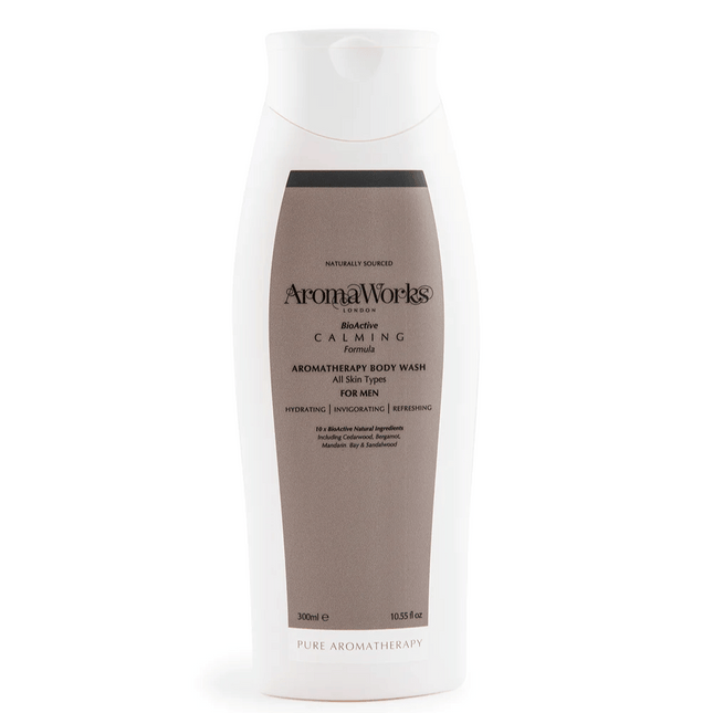 AromaWorks Calming Aromatherapy Body Wash for Men - 300ml