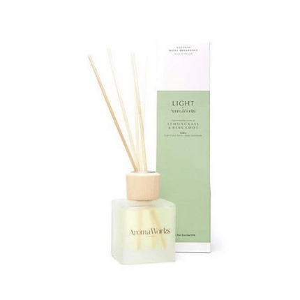 AromaWorks Light Range - Lemongrass & Bergamot Reed Diffuser