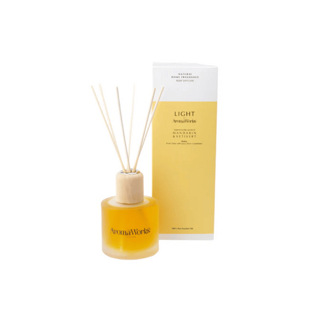 AromaWorks Light Range - Mandarin & Vetivert Reed Diffuser 200ml