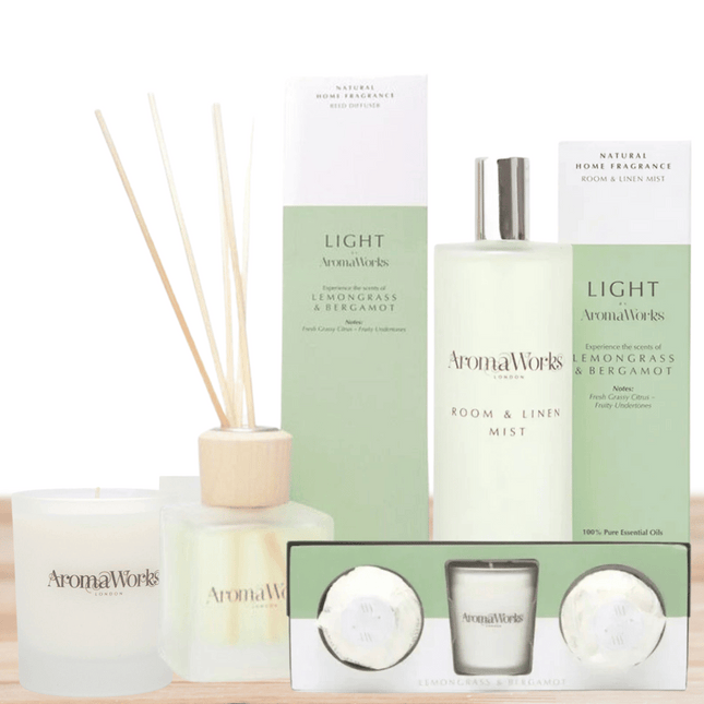 AromaWorks Light Range Lemongrass & Bergamot Bundle