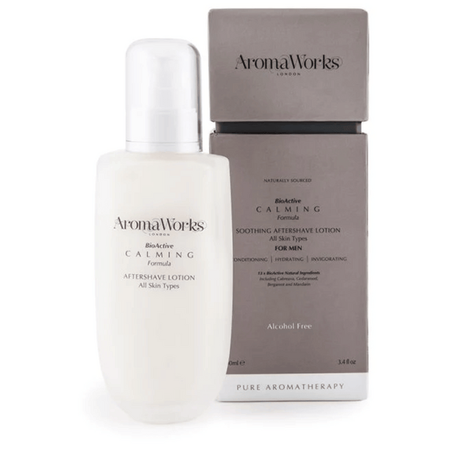 AromaWorks Mens Calming Aftershave Lotion 100ml