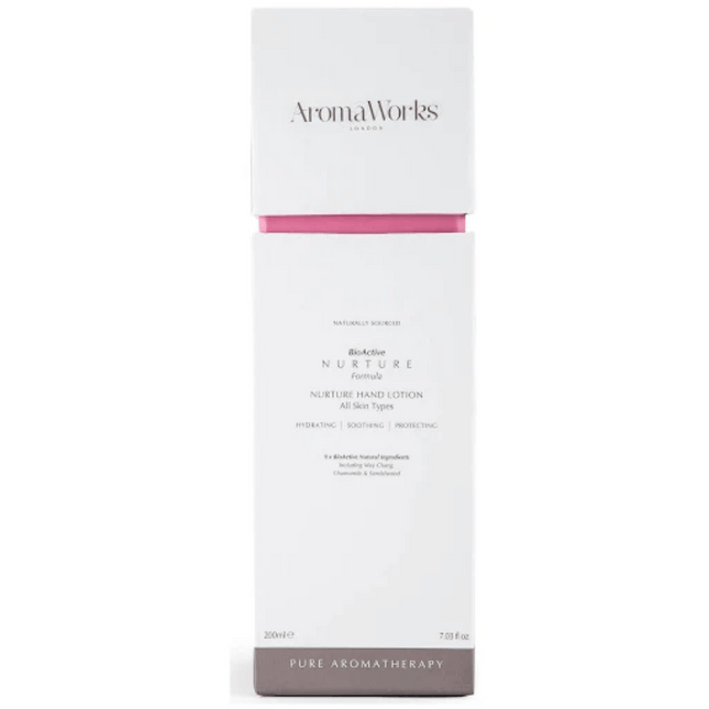 AromaWorks Nurture Moisturizing Hand Lotion with 12 Essential Oils - 200ml