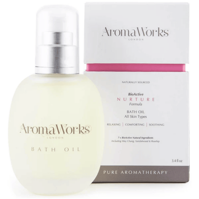 AromaWorks Pure Aromatherapy Soothing Nurture Bath Oil - 100ml
