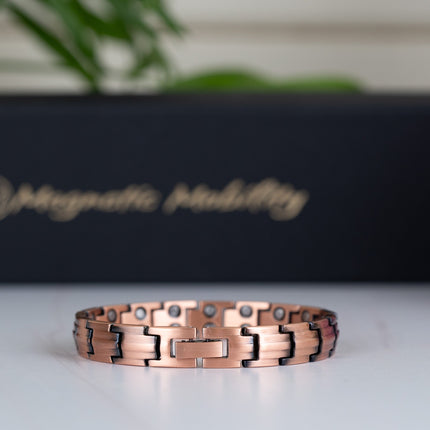 Ashe Copper Magnetic Bracelet - Double Strength