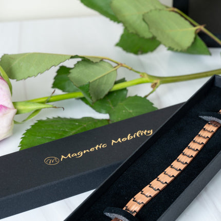 Ashe Copper Magnetic Bracelet - Double Strength