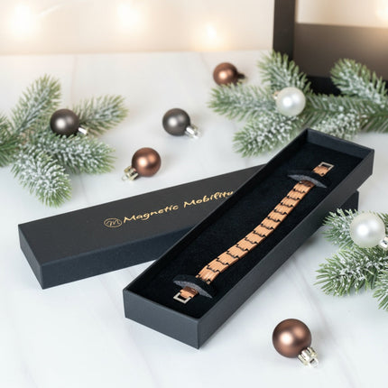 Ashe Copper Magnetic Bracelet - Double Strength