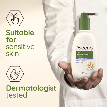 Aveeno Daily Moisturising Lotion - Calming Relief 300ml