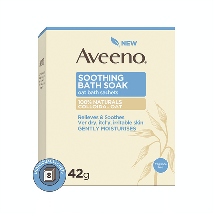 Aveeno Soothing Bath Soak Oat Sachets