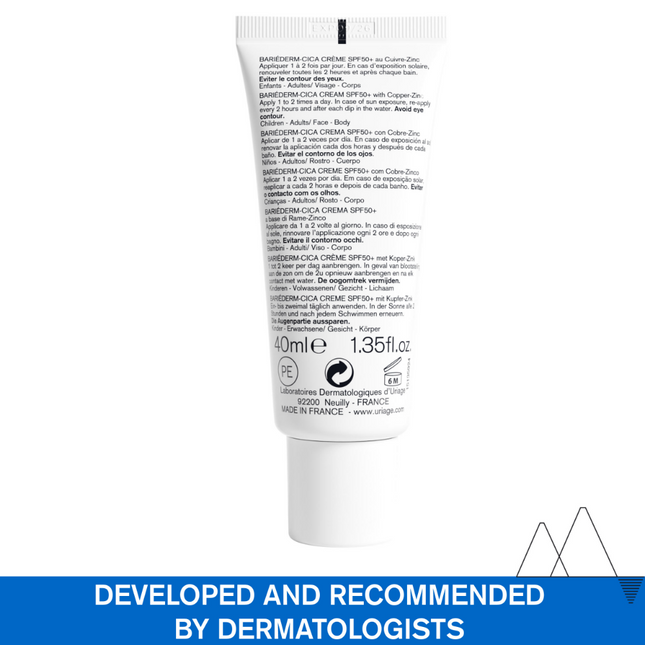 Uriage Bariederm Cica-Cream SPF50+ 40ml