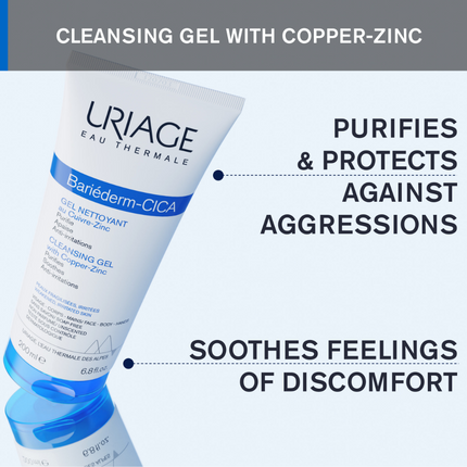 Uriage Bariederm Cleansing Cica-Gel 200ml