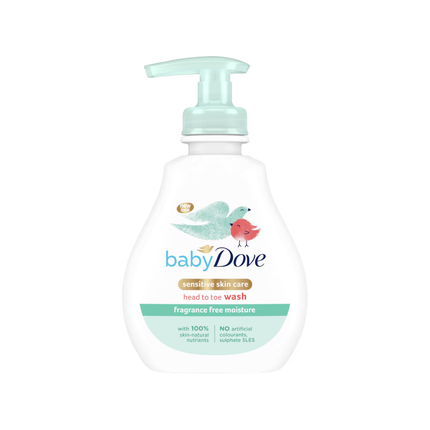 Dove Baby Dove Sensitive Moisture Fragrance-Free Head to Toe Wash