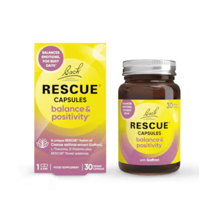Bach Rescue Remedy Balance & Positivity 30 Capsules