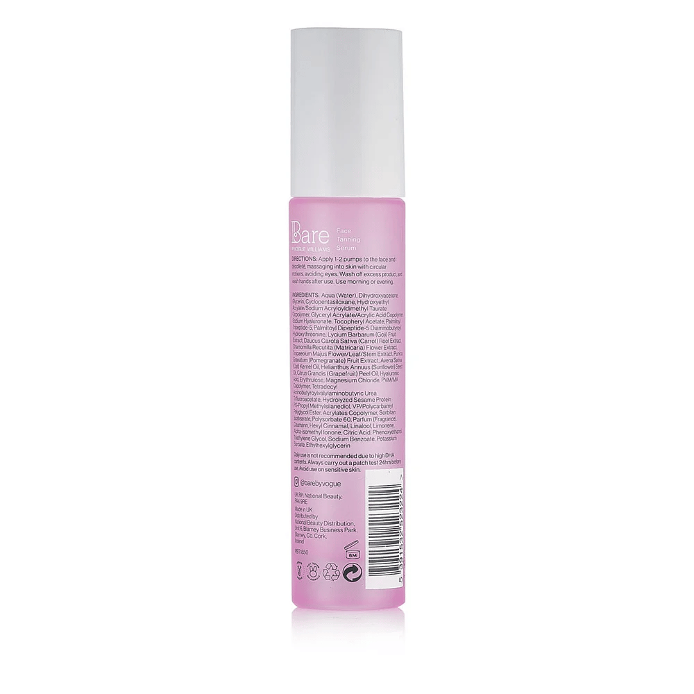 Bare by Vogue Face Tanning Serum - Medium- Lillys Pharmacy and Health Store