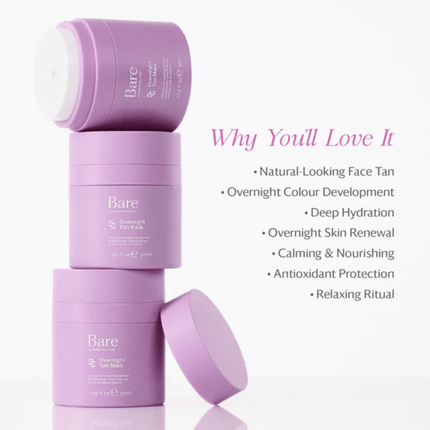 Bare by Vogue Overnight Tan Mask 50ml