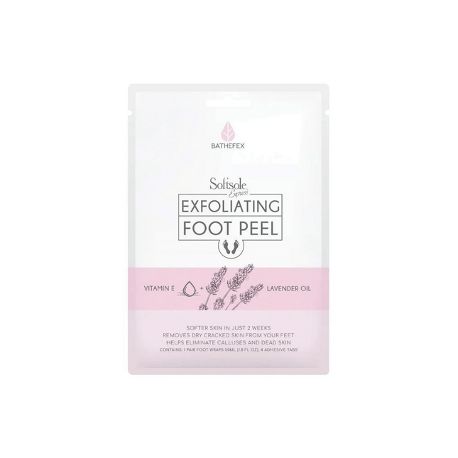Bathefex SoftSole Express Exfoliating Foot Peel - Renew Your Feet