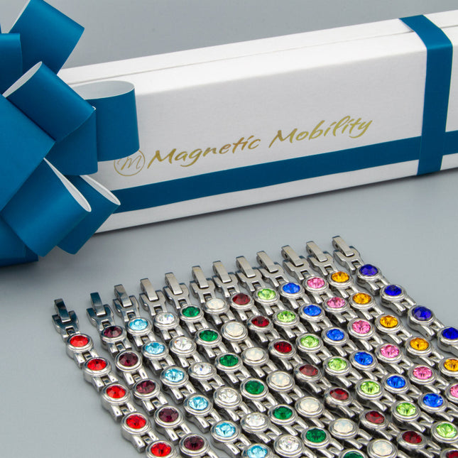 Birthstone Bracelets: 4in1 Magnetic Bracelet 12 styles