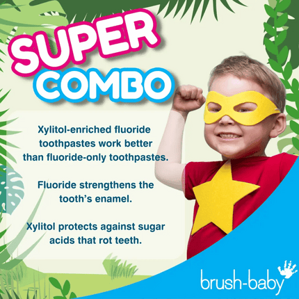 Brush-Baby - WildOnes Applemint Childrens Toothpaste (3+ years)