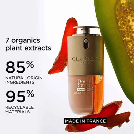 Clarins Double Serum Foundation Hybrid and Glowy M3N