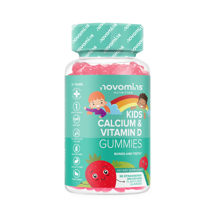 Novomins Kid's Calcium and Vitamin D Gummies