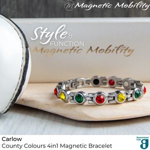 
                  
                    Load image into Gallery viewer, 4in1 Magnetic Bracelet: County Colours | Magnetic Mobility
                  
                