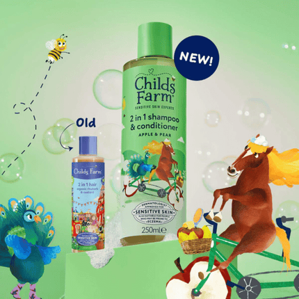 Childs Farm 2in1 Shampoo & Conditioner Apple & Pear 250ml