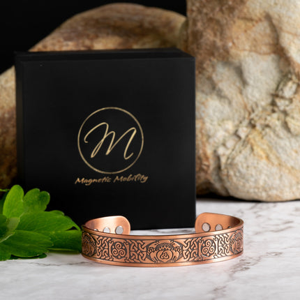 Claddagh Copper Bracelet