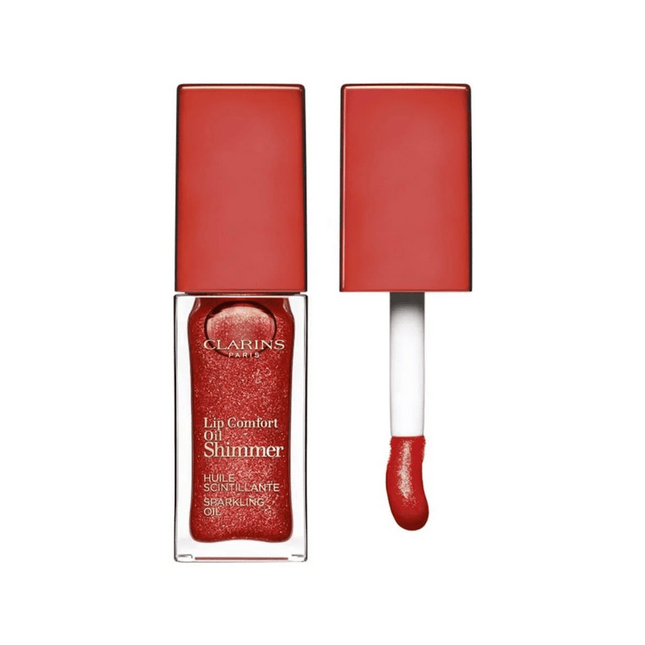 Clarins Lip Comfort Oil Shimmer #07 - Red Hot