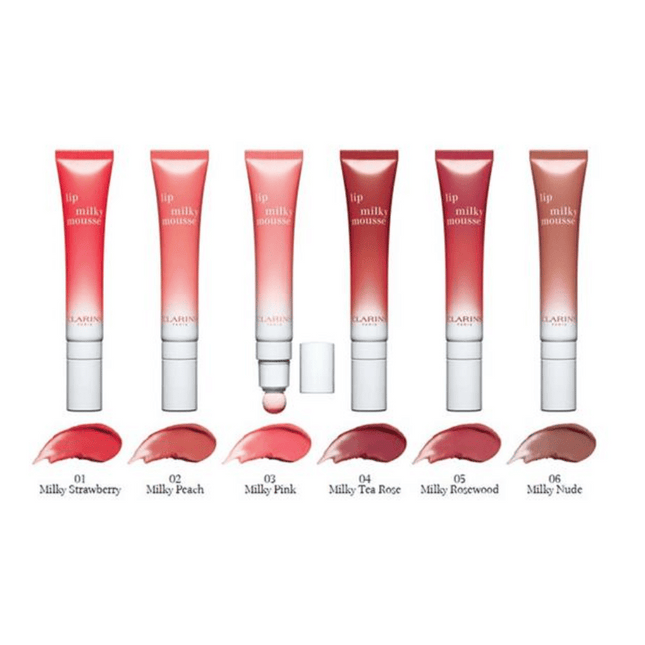 Clarins Lip Milky Mousse #02 - Milky Peach